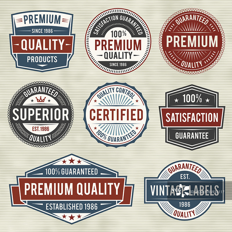 复古标签图片素材