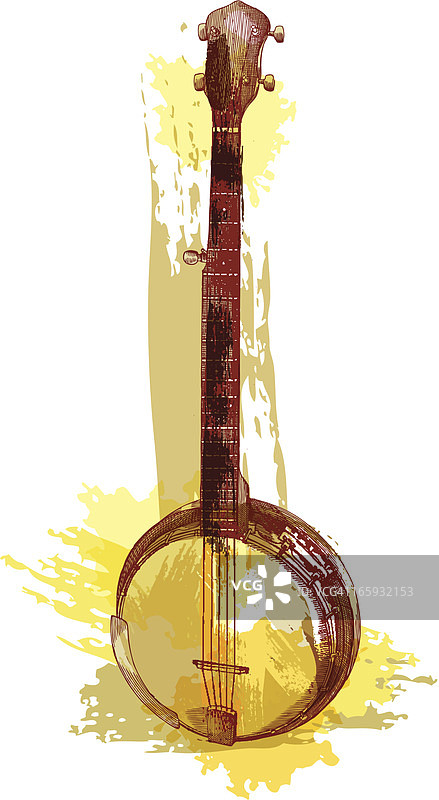 班卓琴图片素材