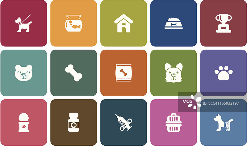 宠物图标图片素材