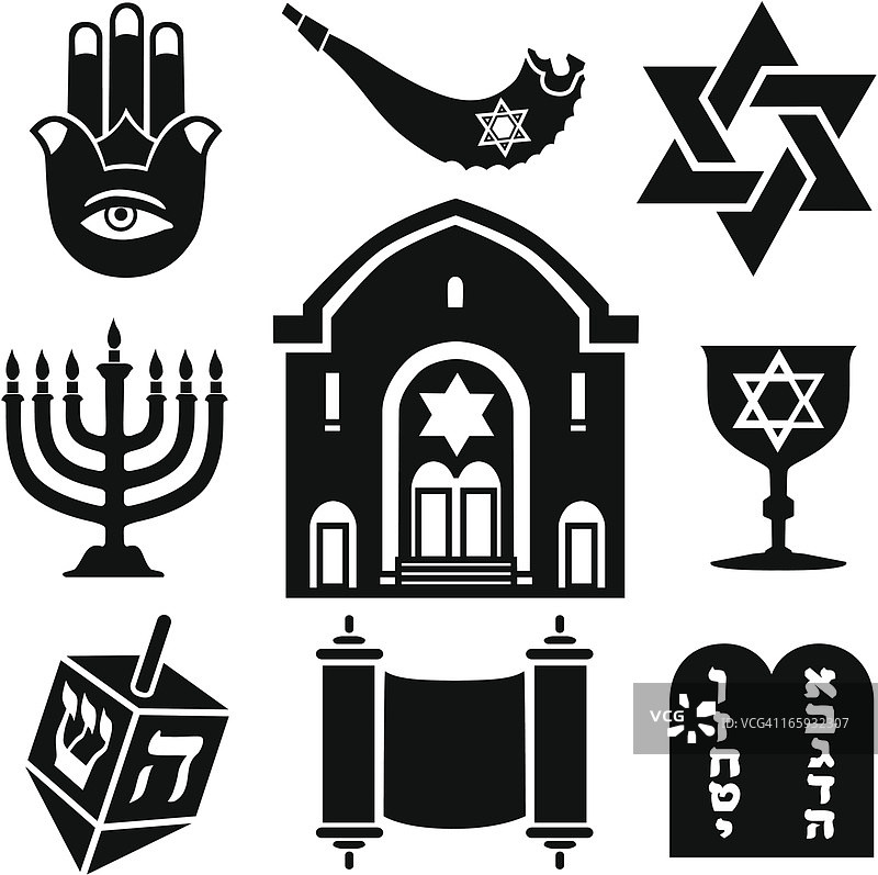 犹太图标图片素材