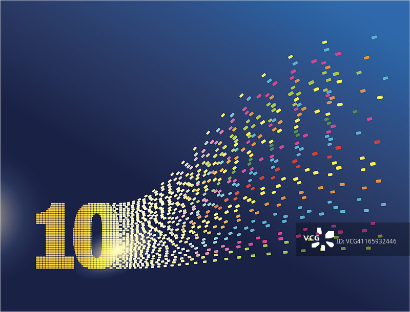 数字10数字化转型图片素材