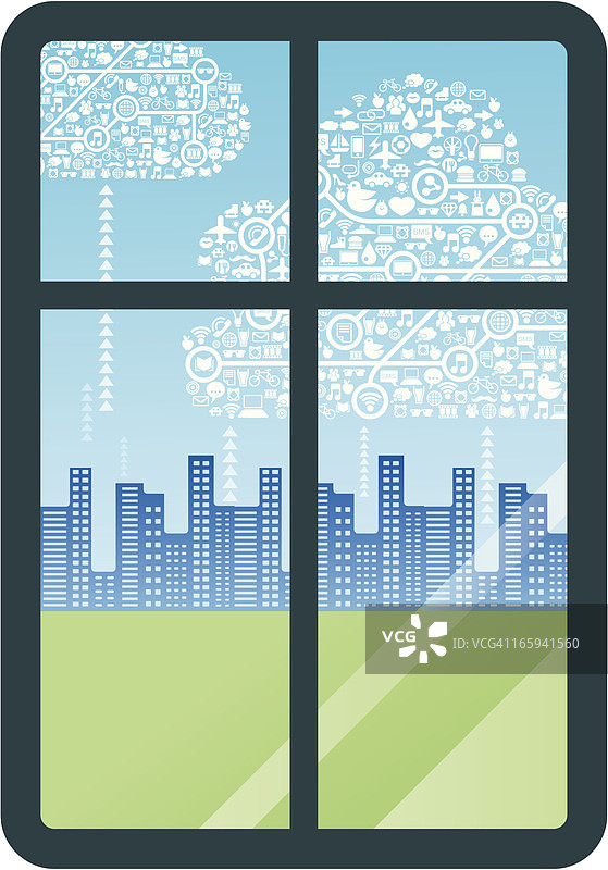 社交媒体云图片素材