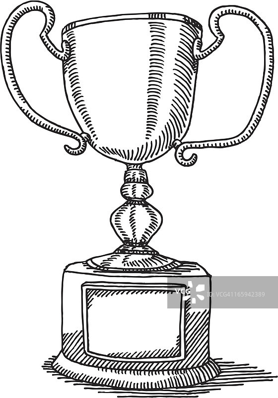 奖杯空白标志设计图片素材