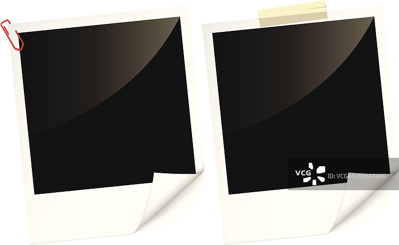 空白即时照片图片素材