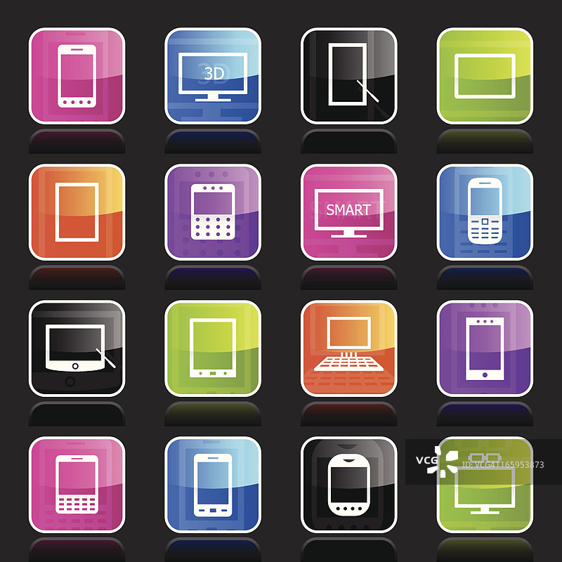 Ubergloss图标 - 智能设备图片素材