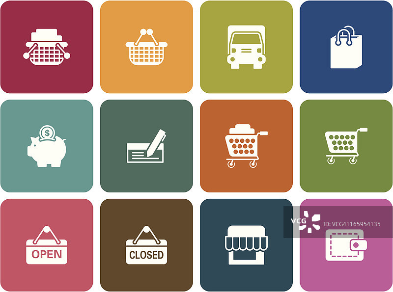 购物的图标图片素材