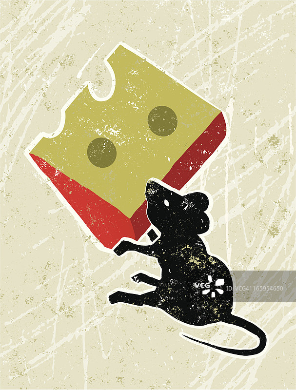 老鼠和奶酪图片素材