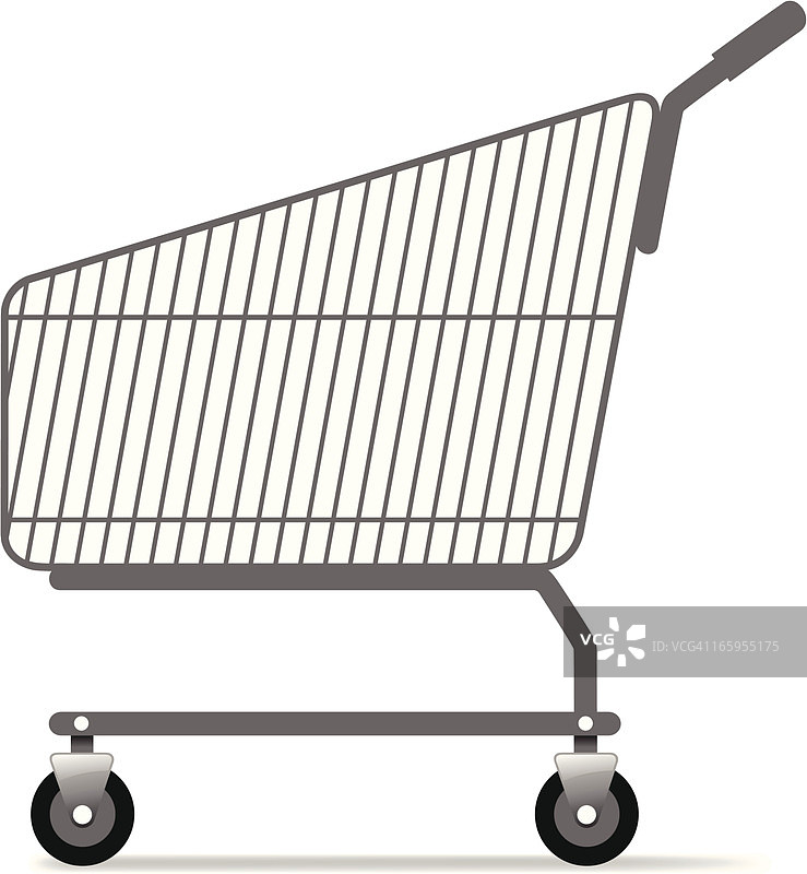 购物车轮廓图片素材