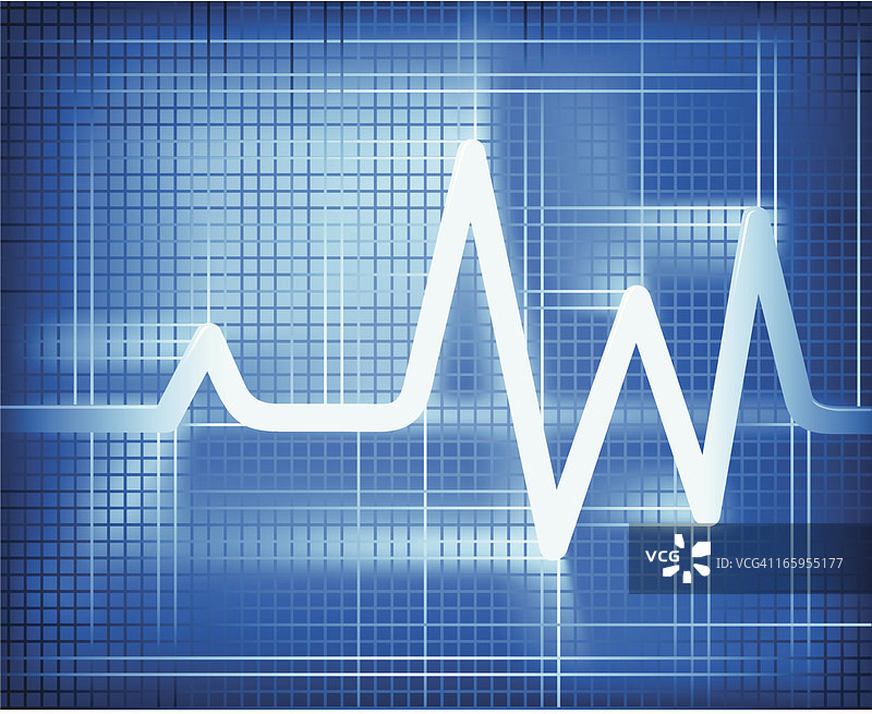 脉搏轨迹图片素材