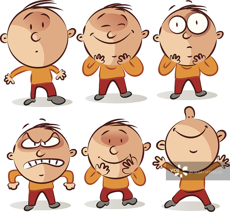 面部表情图片素材