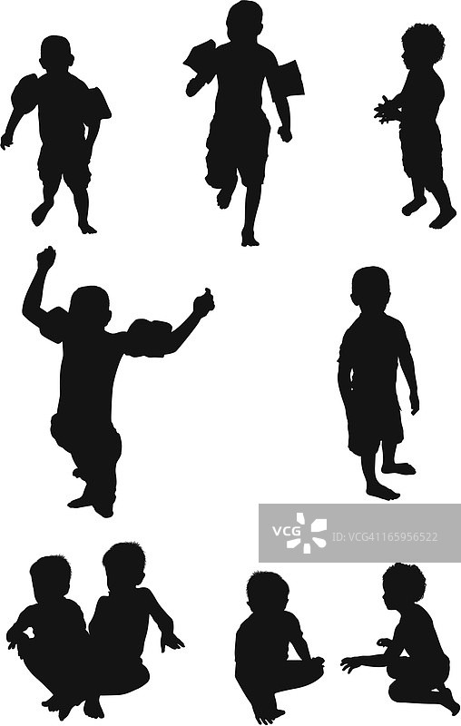 儿童玩耍的多张图片图片素材