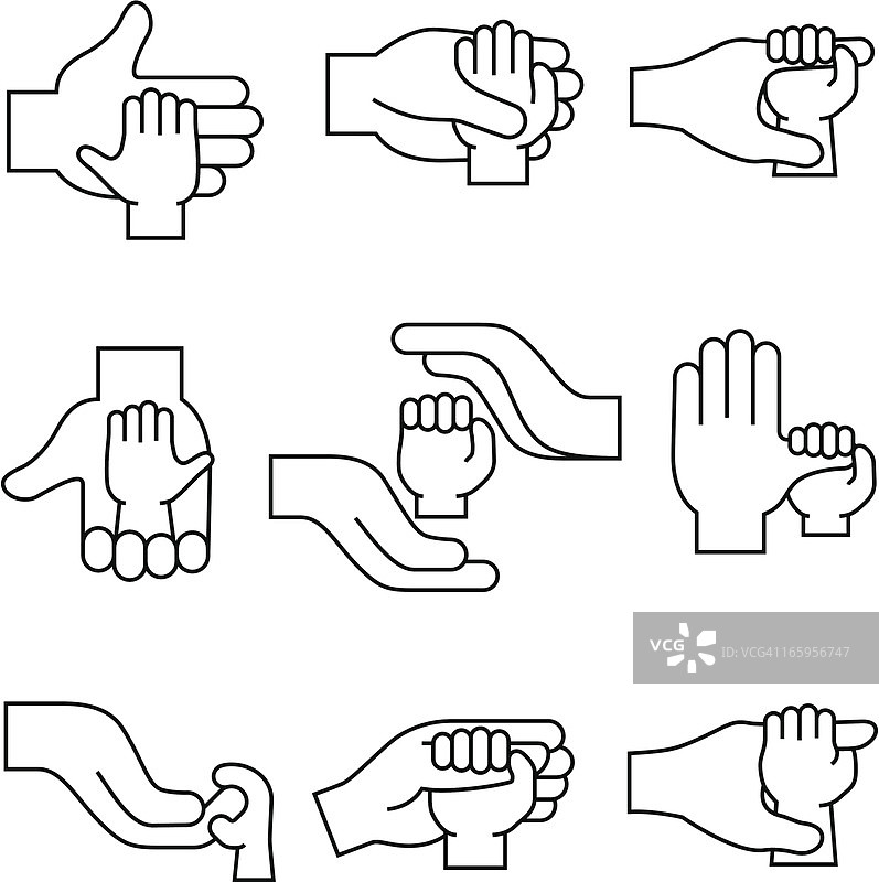 呵护之手图片素材