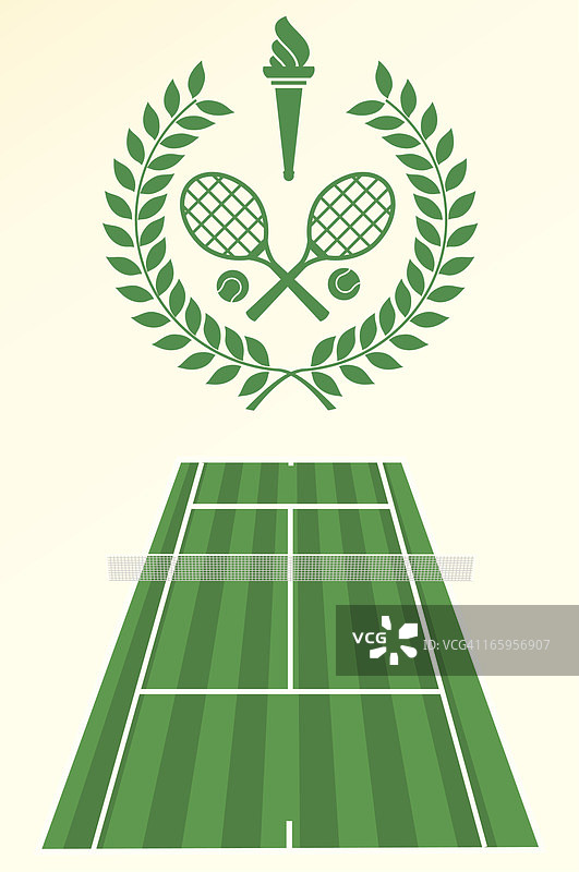 网球海报和标志图片素材