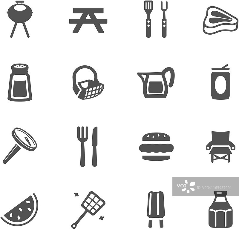 烧烤标志图片素材