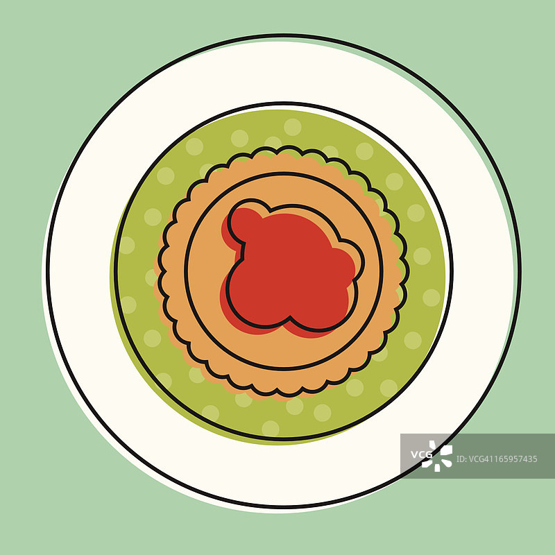 肉馅饼图片素材