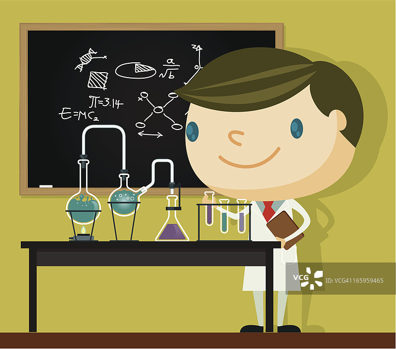 化学教授图片素材