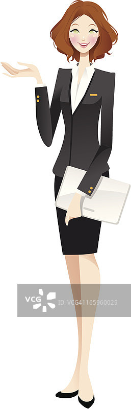 时尚女商人图片素材
