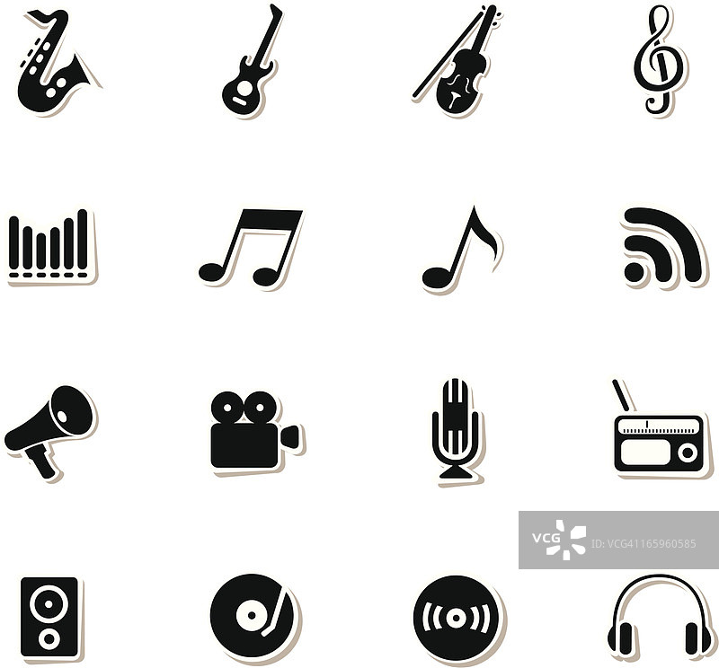 音乐符号图片素材