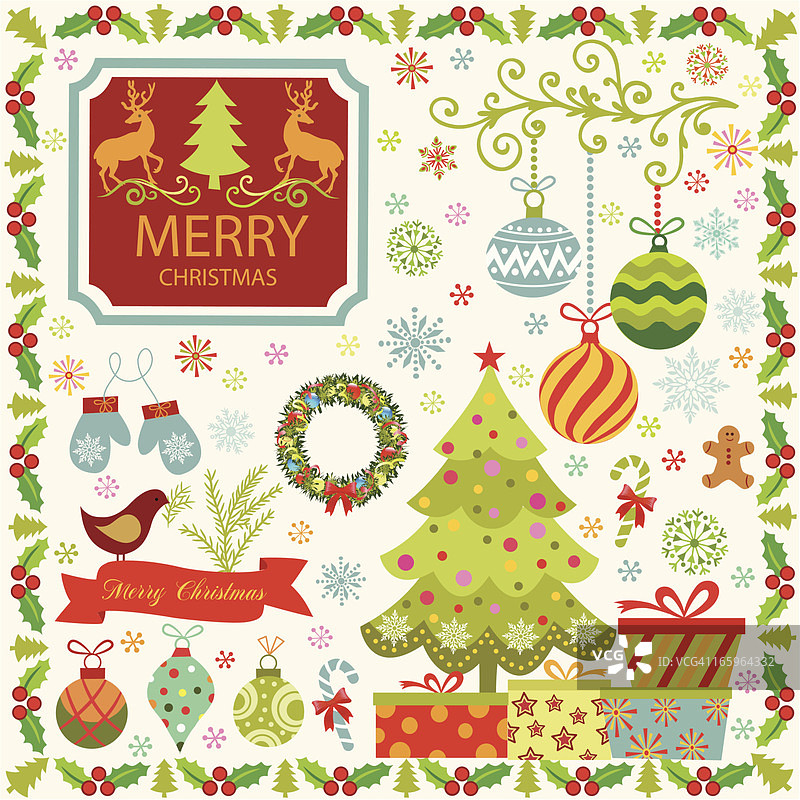 圣诞装饰图片素材