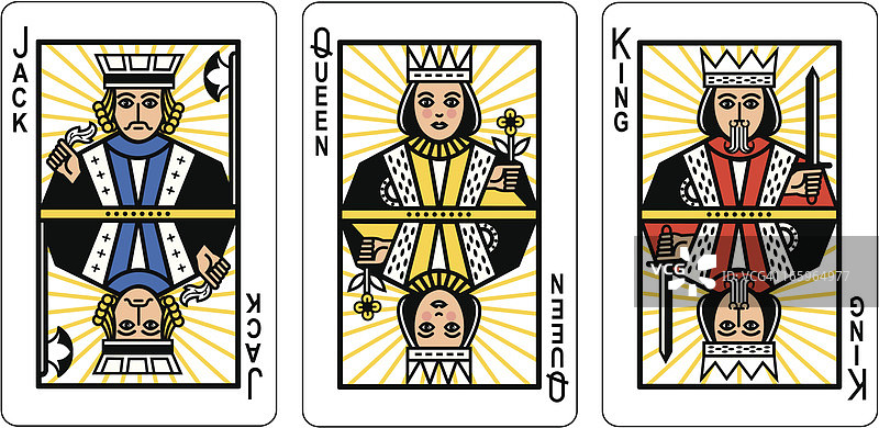 JQK纸牌图片素材