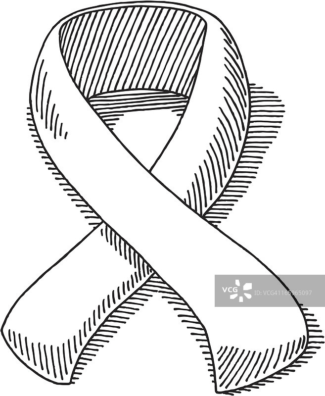 意识彩带绘画图片素材