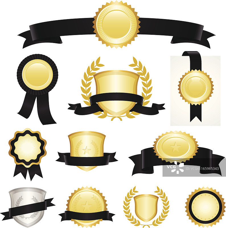 丝带合集图片素材