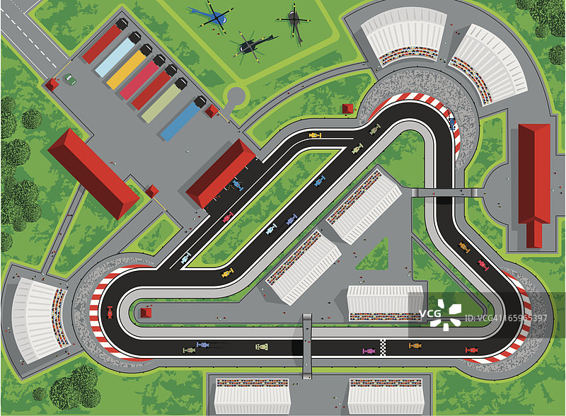 赛车比赛图片素材