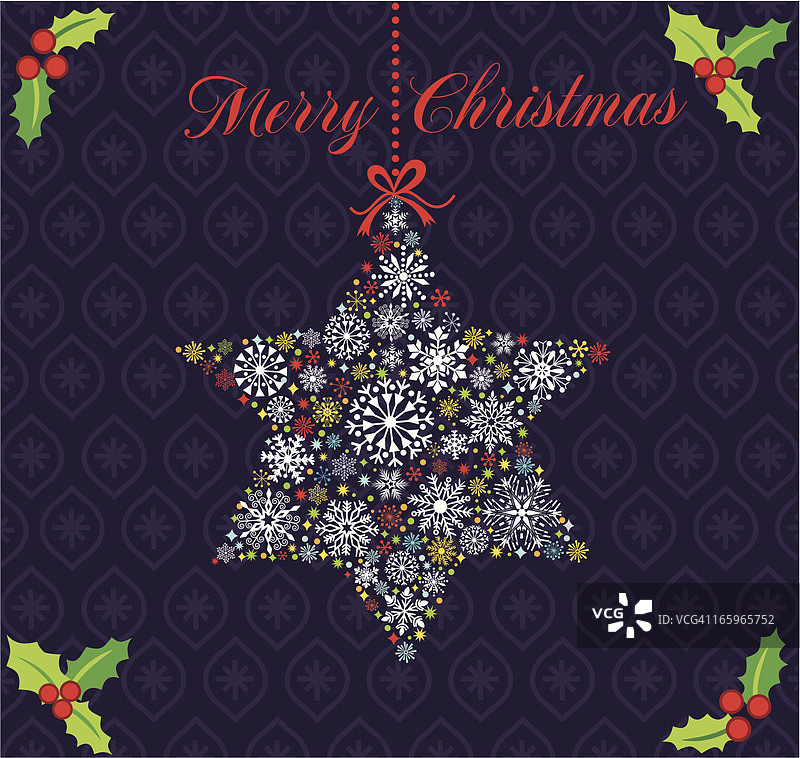 圣诞节的背景。图片素材