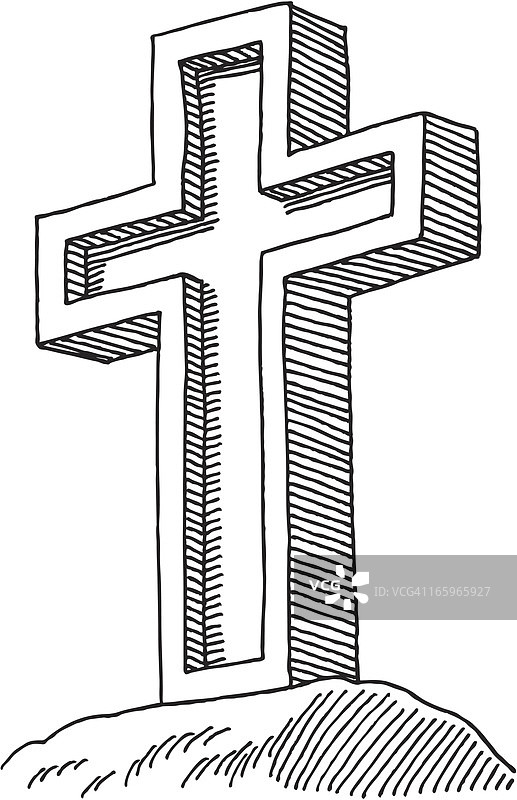 圣十字绘画图片素材