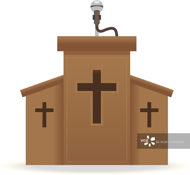 讲道台图片素材