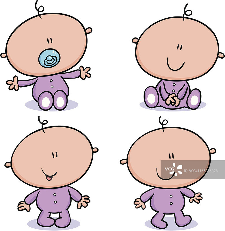 可爱的婴儿图片素材