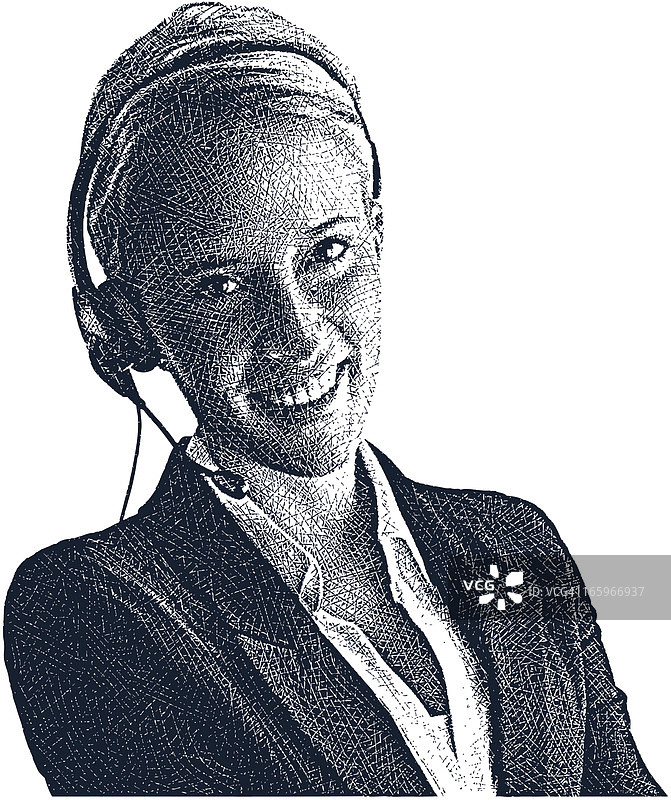 友好的客户服务图片素材