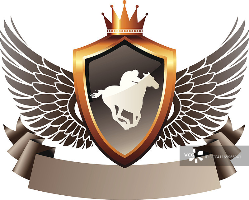 盾牌赛马图片素材