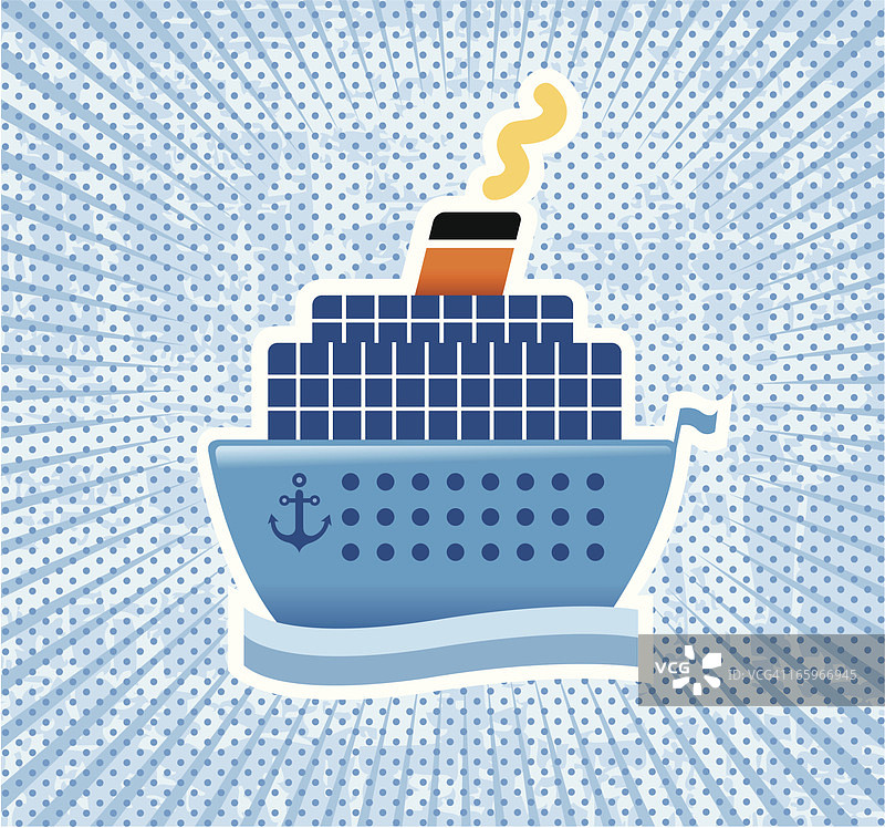 客船标志符号图片素材