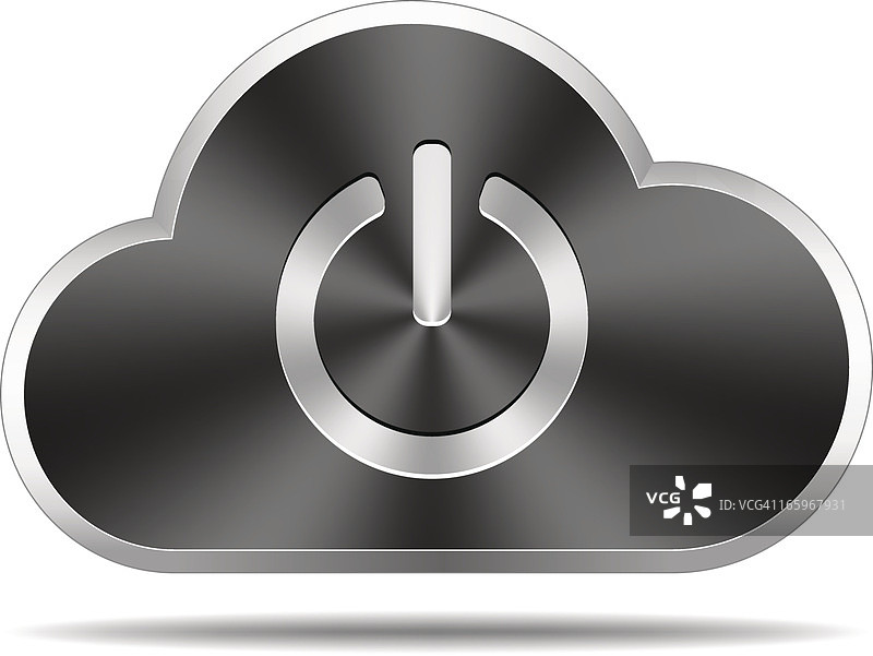 云图标（电源符号）图片素材