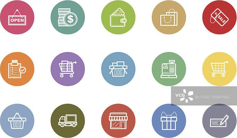 购物的图标图片素材