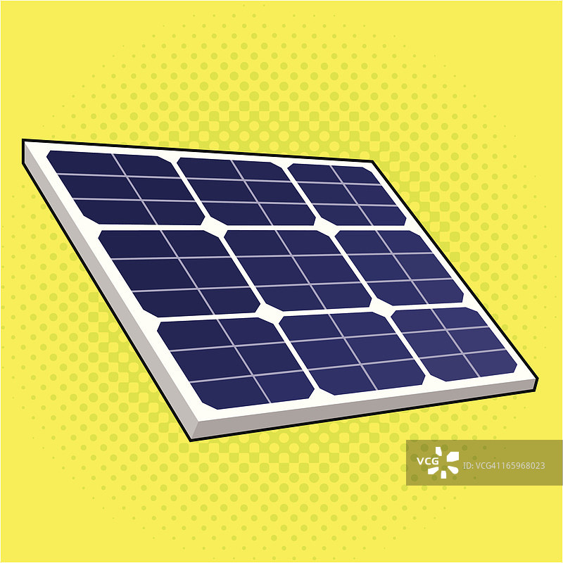 太阳能电池板图片素材