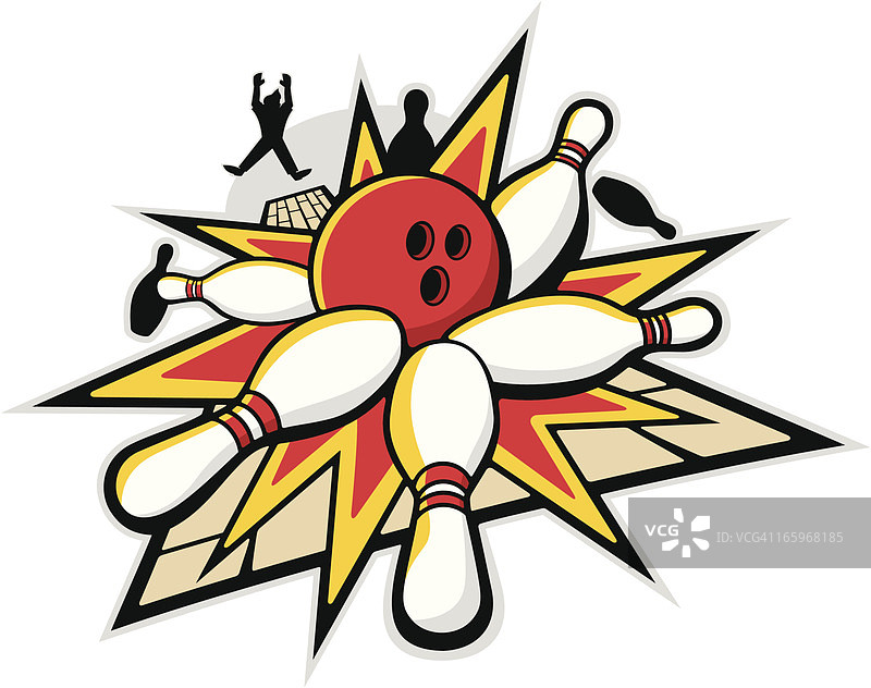 保龄球场景图片素材