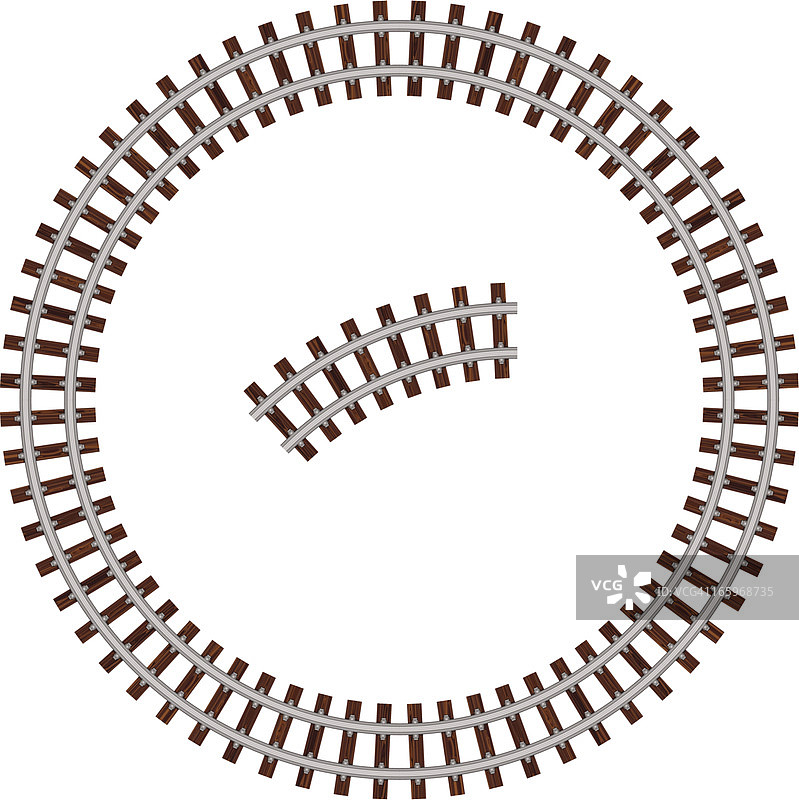 环形铁路图片素材