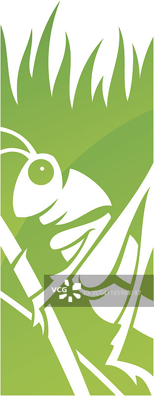 蚱蜢标志图片素材