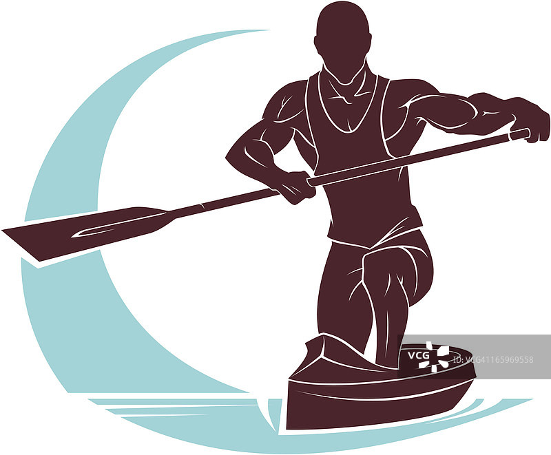 划独木舟图片素材