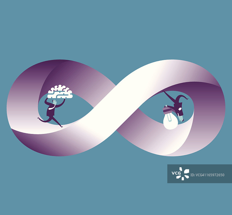 无限的想法图片素材