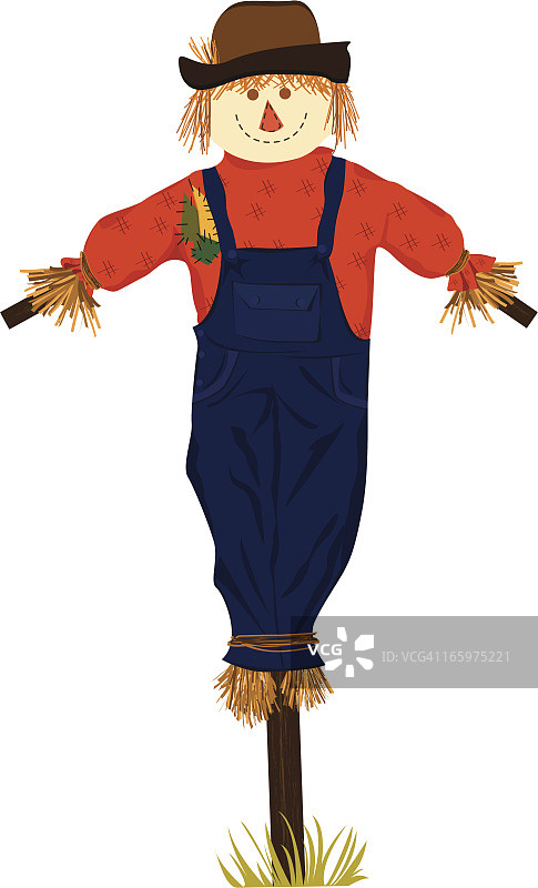 稻草人图片素材