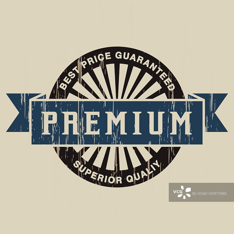 复古高级标签图片素材