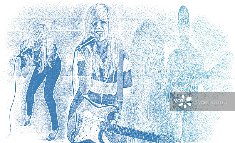 摇滚乐队图片素材