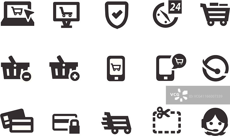 电子商务图标图片素材