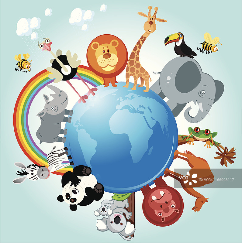世界动物图片素材