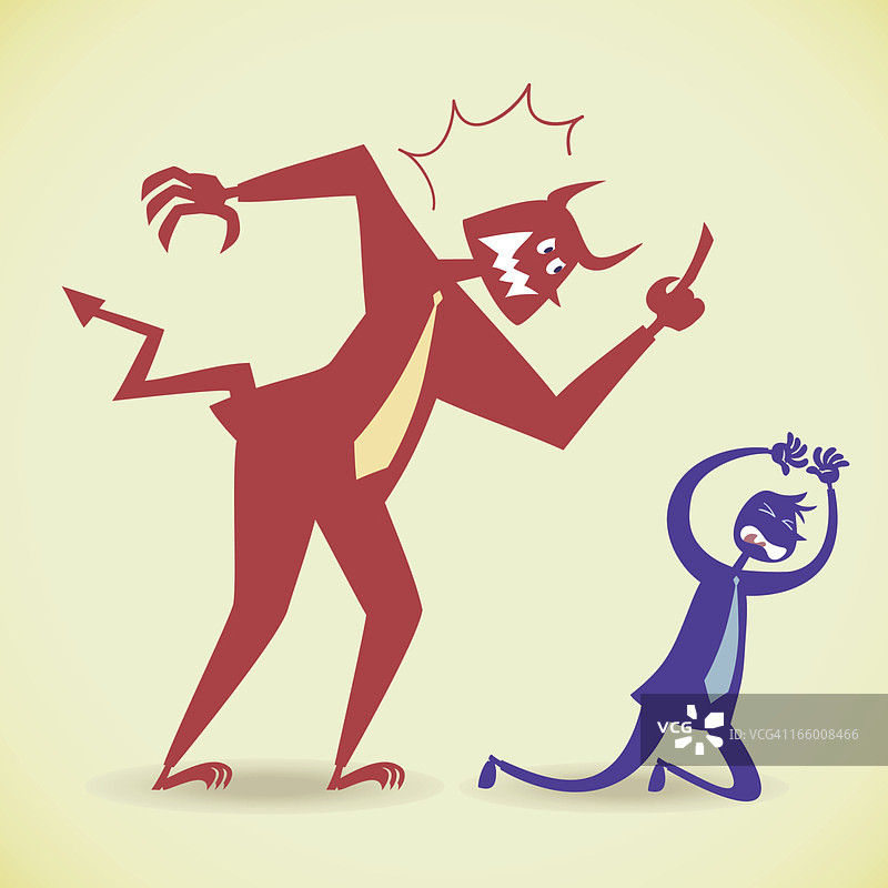 互相指责图片素材