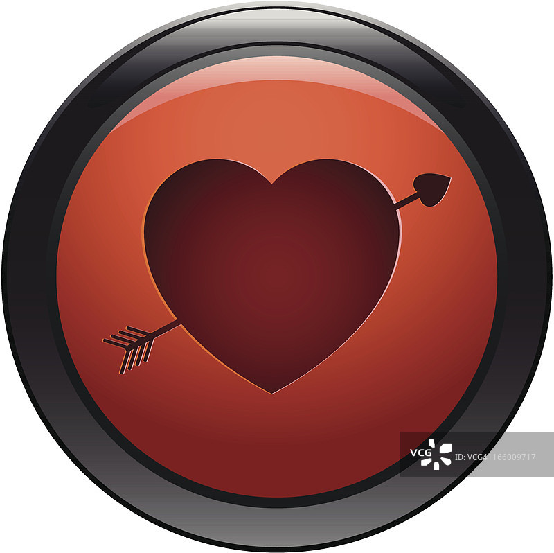 爱心按钮图片素材