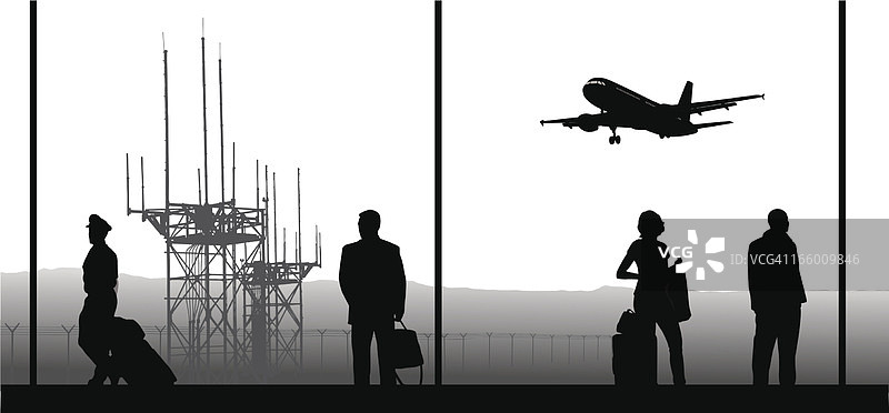 航空旅行图片素材